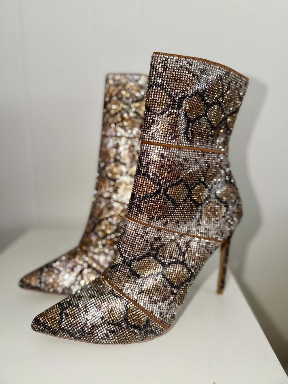 Steve Madden Winona Snake Boots